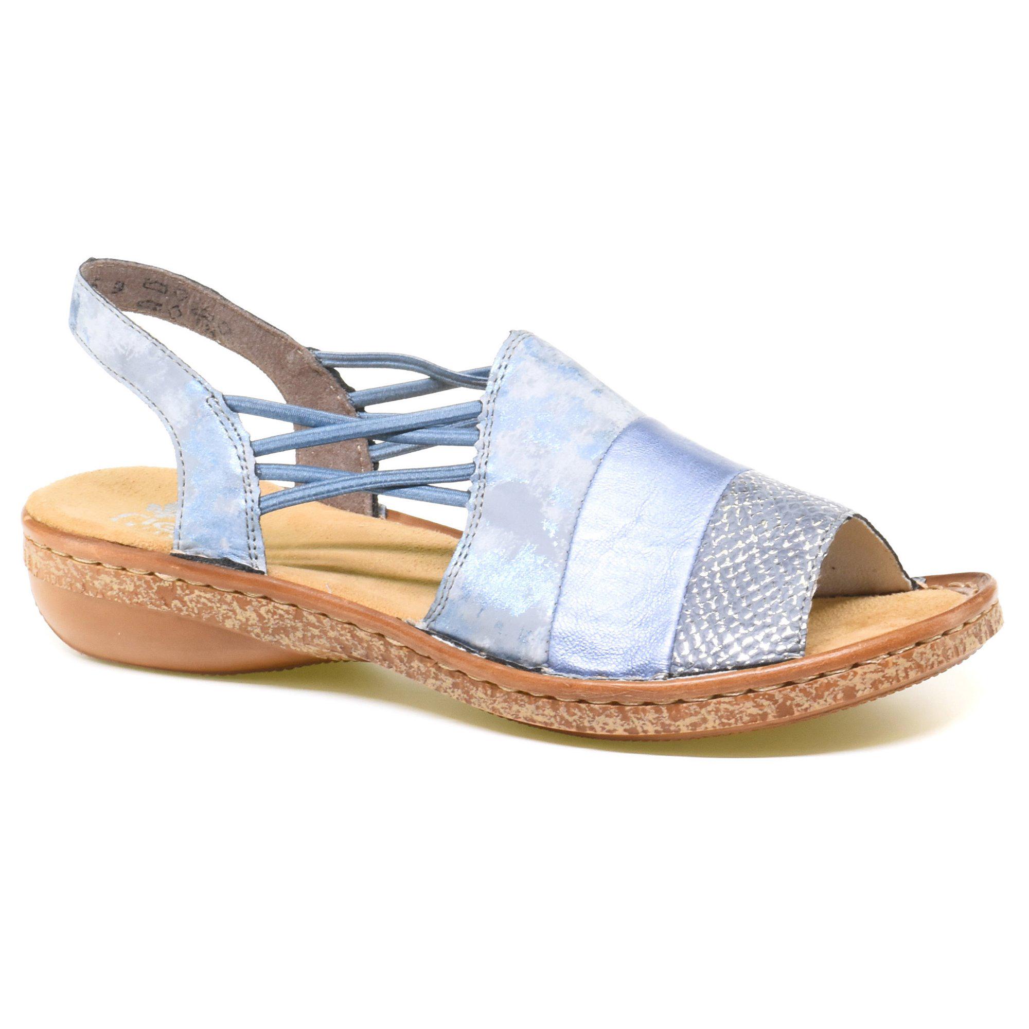 Сандалии женские Rieker р. 38 Голубой (069701-38)