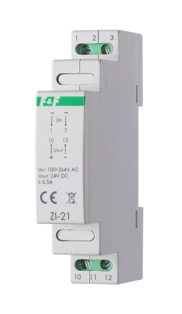 Блок живлення ZI-21 100/264V AC 0,5A OUT 24V DC 12W F&F (27774420)