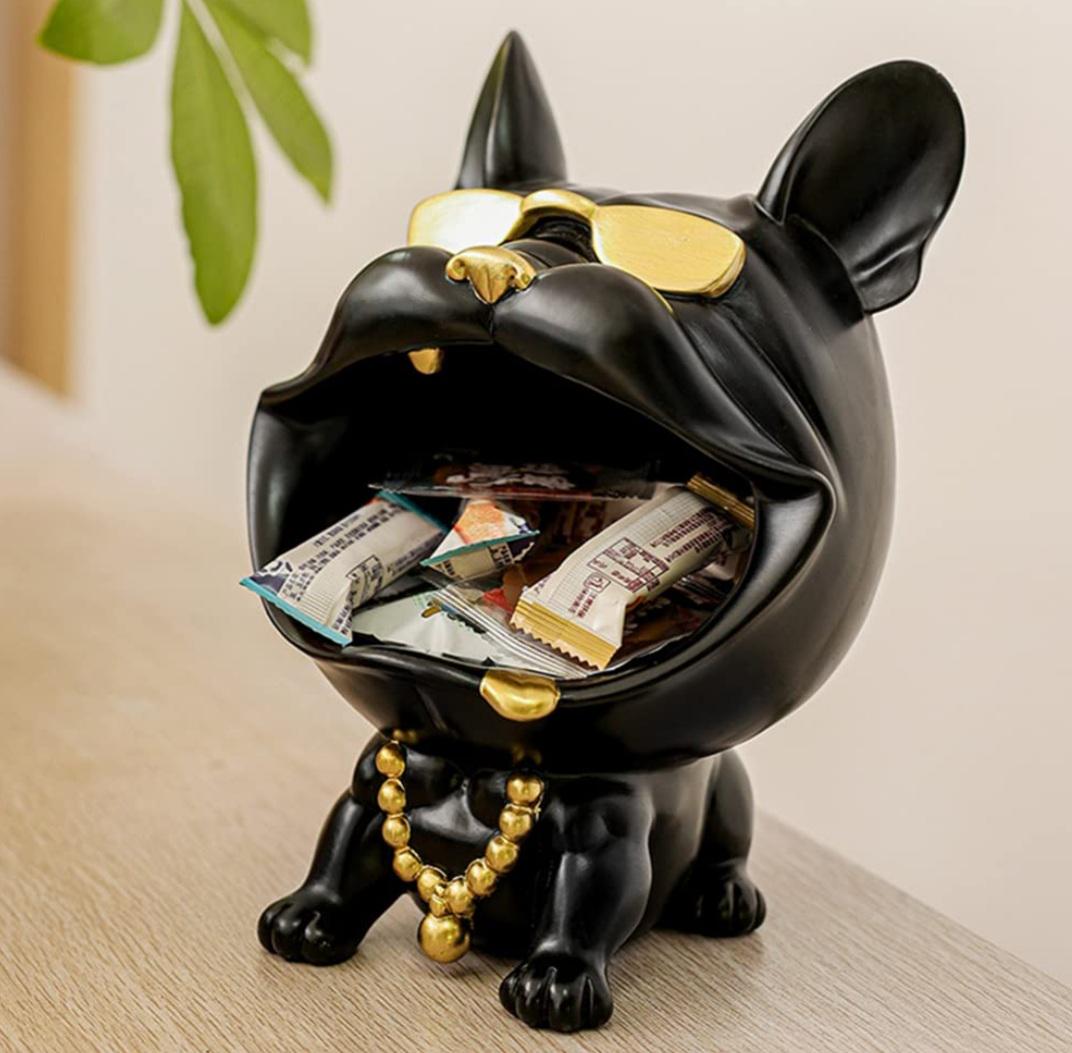 Статуетка ключниця-цукерниця 25 см Чорний