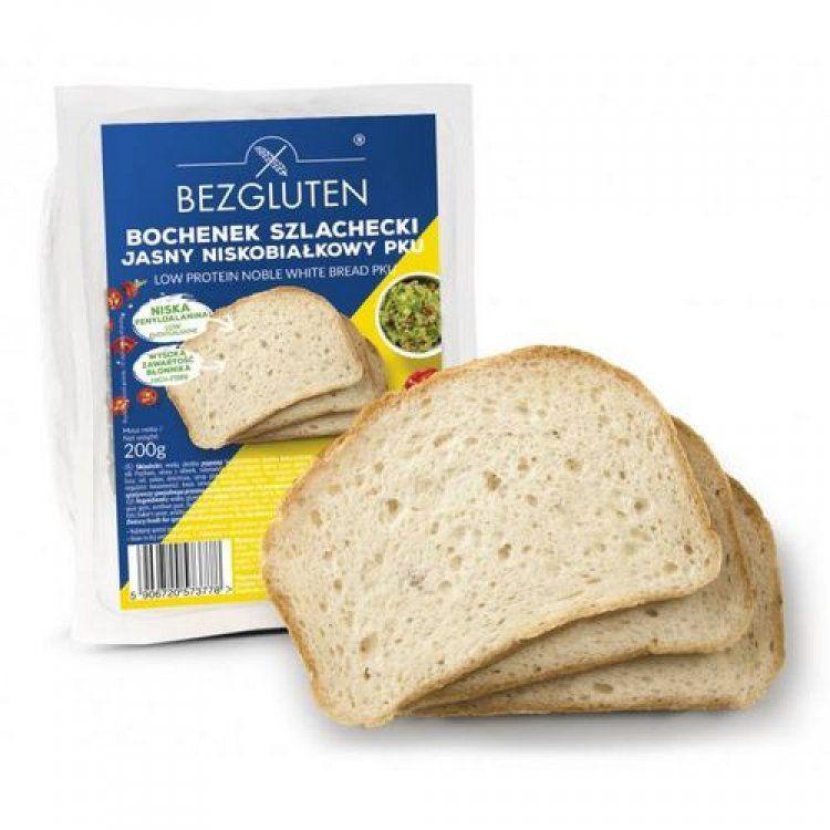 Хлеб без глютена белый дворянский Bezgluten PKU низкобелковый 200 г