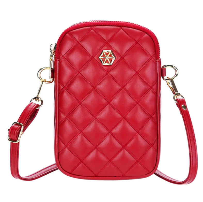 Женская сумка через плечо Boiseen Бордовый (23457181701_275)