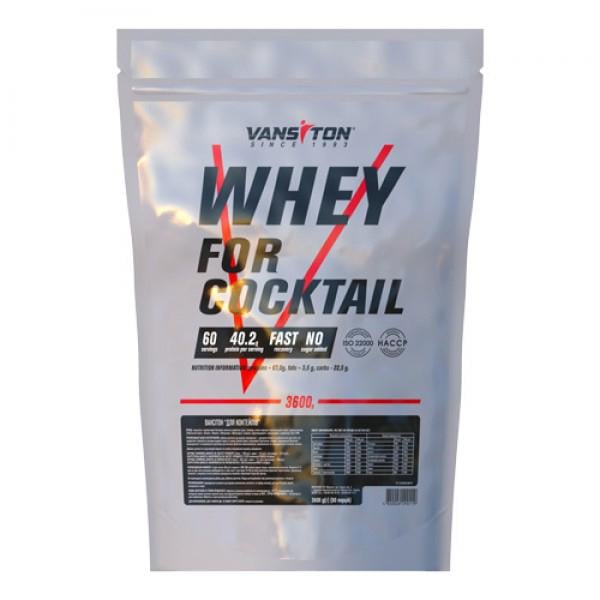 Протеин Vansiton Whey For Cocktail 3,6 кг Банан (10394V15618)