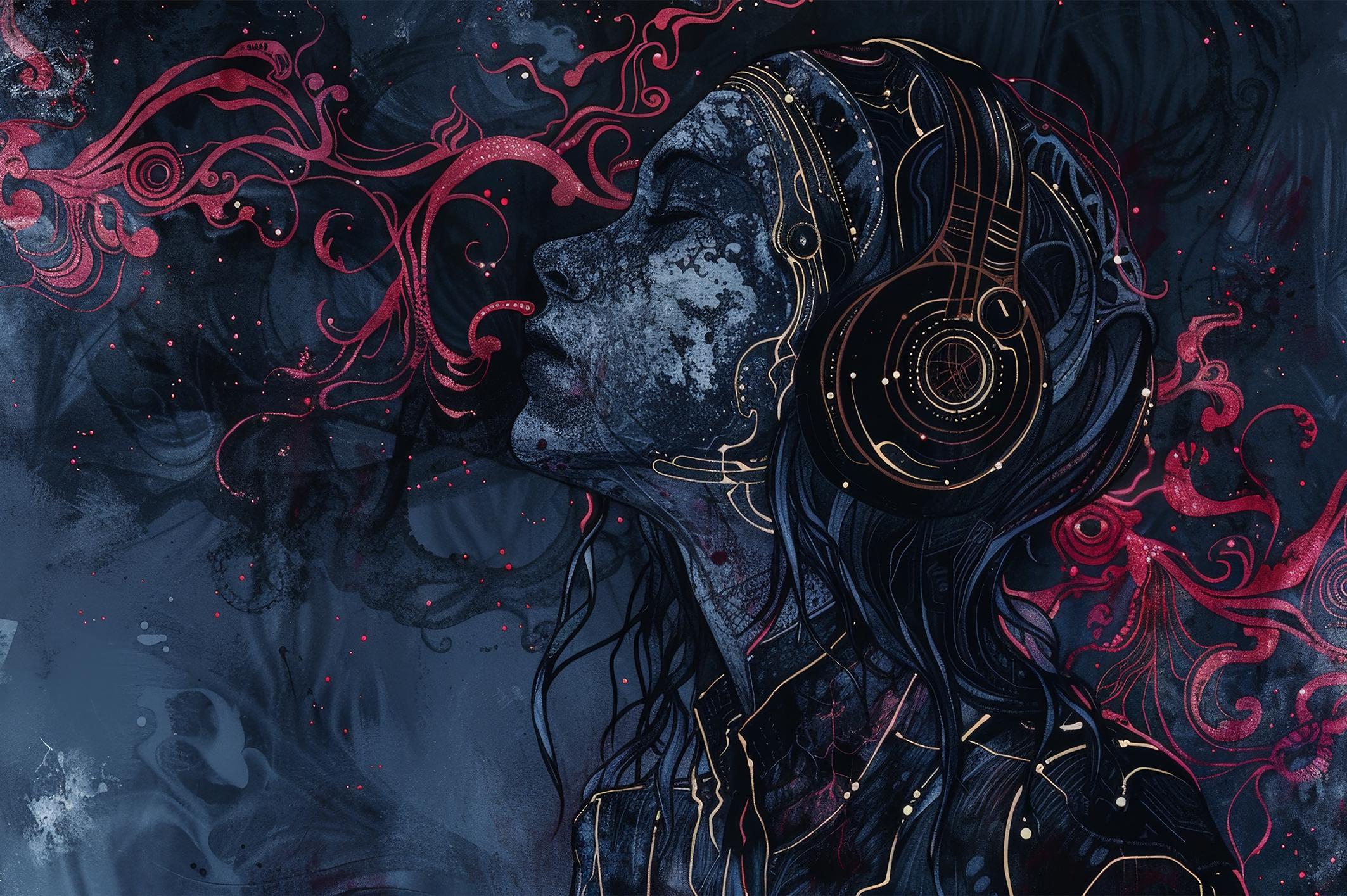 Фотошпалери флізелінові Upstream Космічна насолода музикою 368х245 см (SPF-160/7)