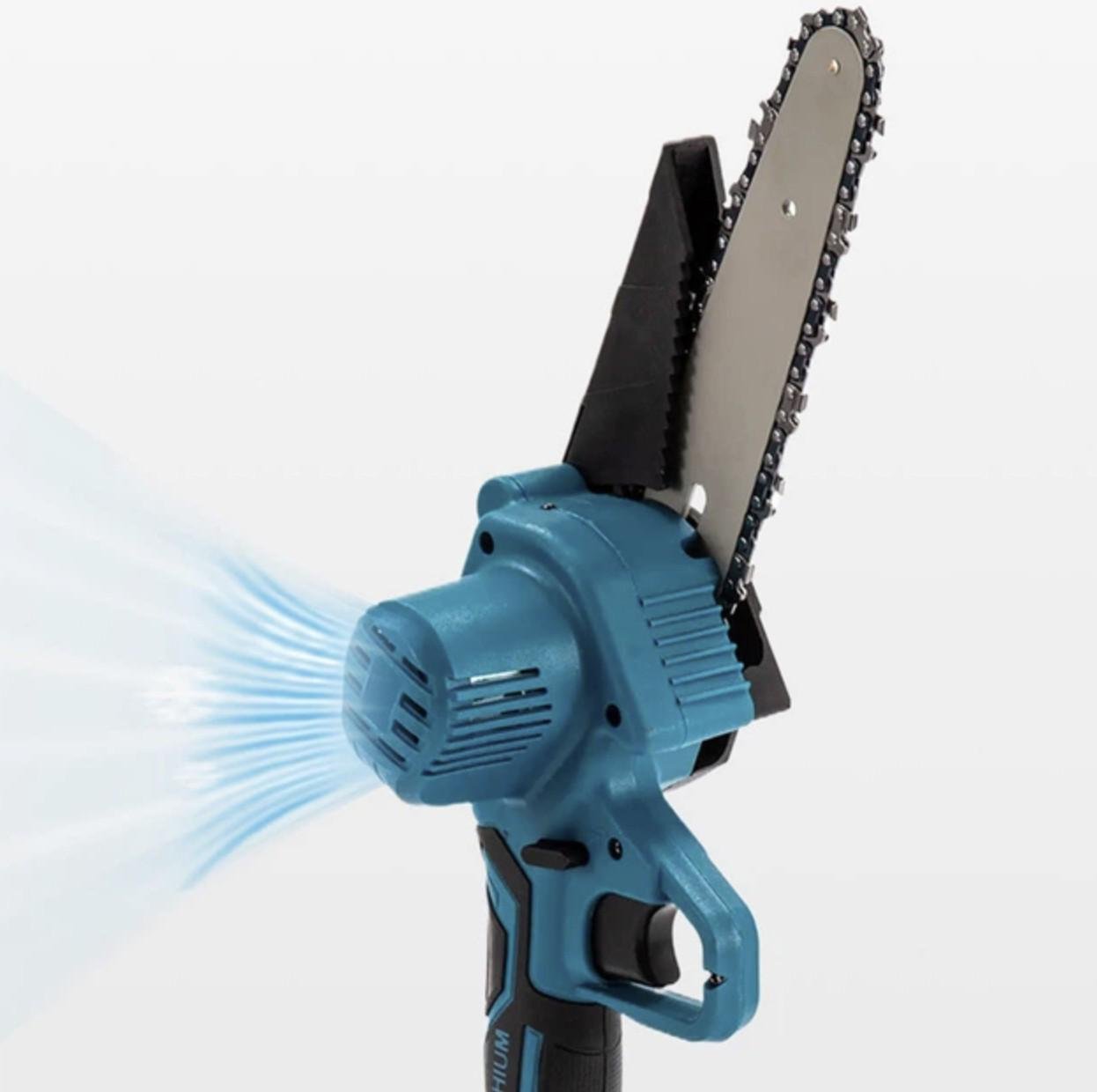 Набір інструментів акумуляторний DUC155Z+DUP270 пила/секатор 48V Чорний/Синій (639301) - фото 2 Набір інструментів акумуляторний DUC155Z+DUP270 пила/секатор 48V Чорний/Синій (639301) - фото 2