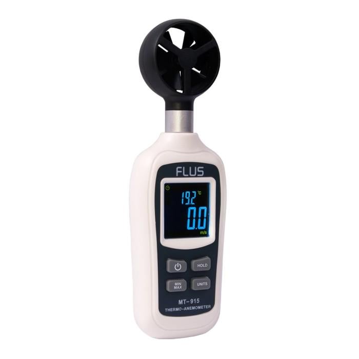 Анемометр с термометром Flus MT-915 04-30 м/с