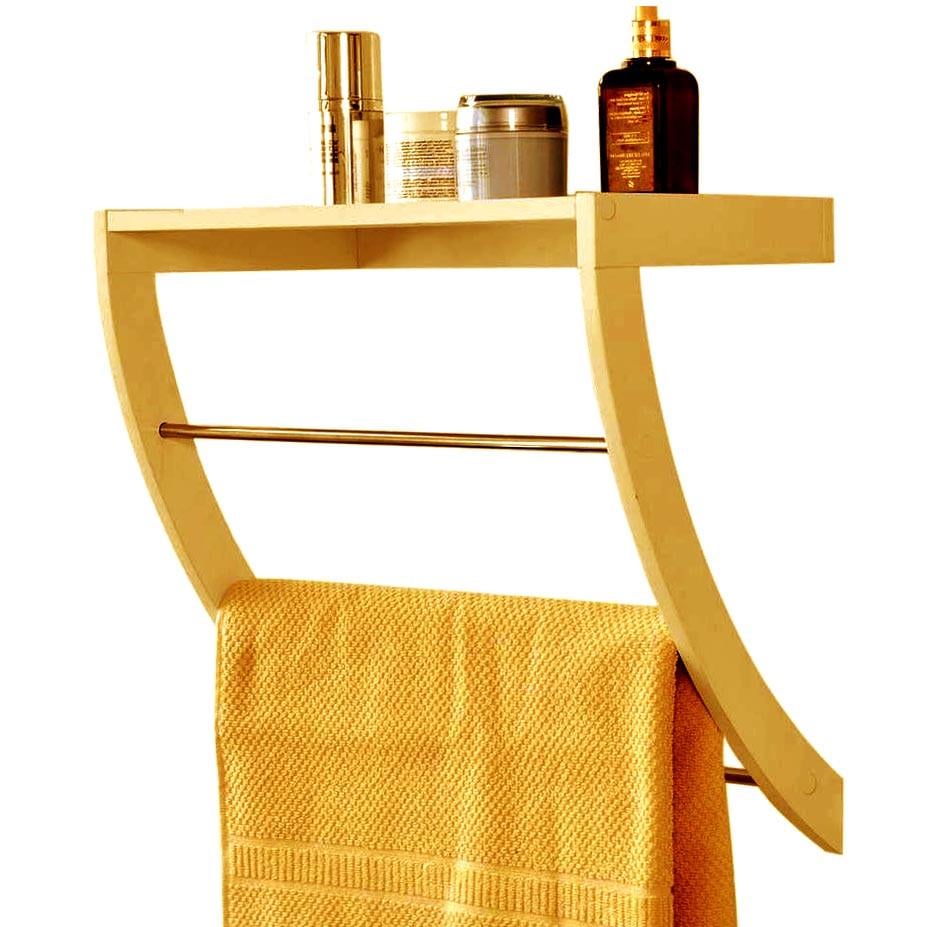 Полка для ванной из дерева Кандель Лимонад (ВНП/004251)