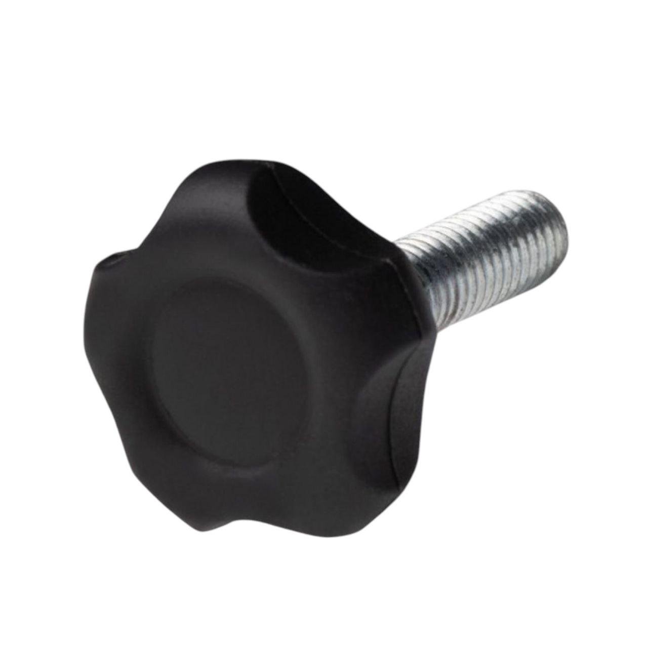 Ручка гайка зажимная с болтом d 25м-6х50 1 шт. Черный (1980916593/К0386)