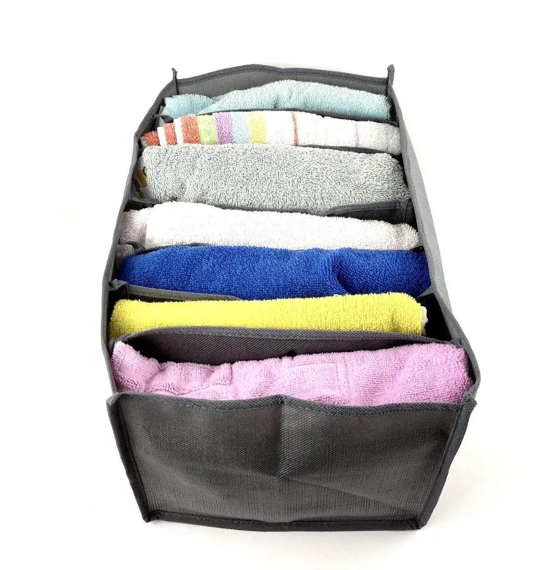 Органайзер для білизни в шафу 7 комірок 35х24х17 см (ОДШ-430-12) - фото 3