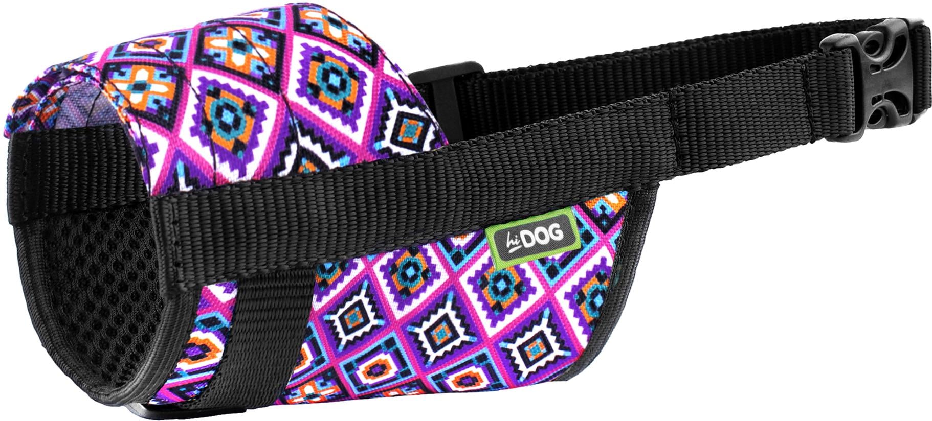 Намордник Hi Dog Aztec №1 регулируемый нейлон 14-20 см (2100102380012)