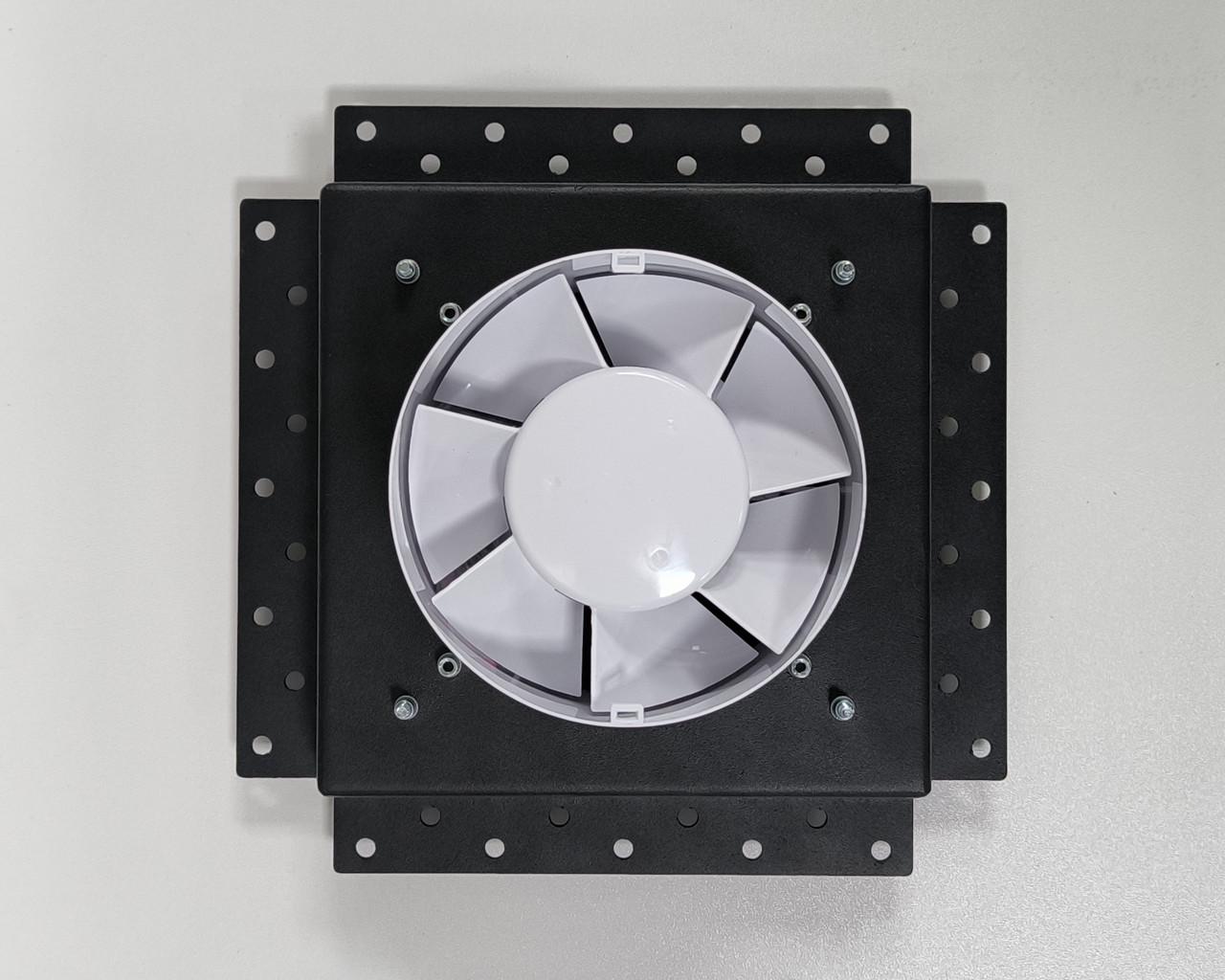 Модуль прихованого монтажу для вентиляторів AirRoxy dRim 100 та 125 мм Чорний (BLACK) - фото 5 Модуль прихованого монтажу для вентиляторів AirRoxy dRim 100 та 125 мм Чорний (BLACK) - фото 5
