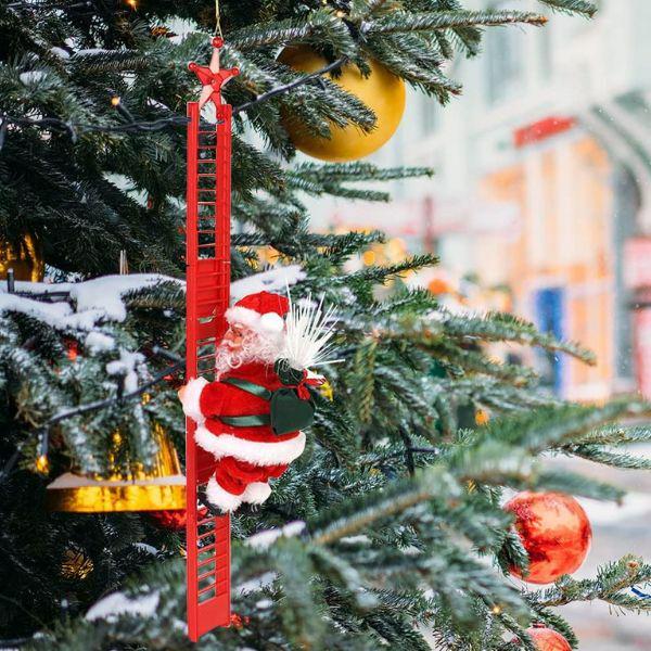 Новогодняя игрушка Санта на лестнице (Y01381-1) - фото 5 Новогодняя игрушка Санта на лестнице (Y01381-1) - фото 5