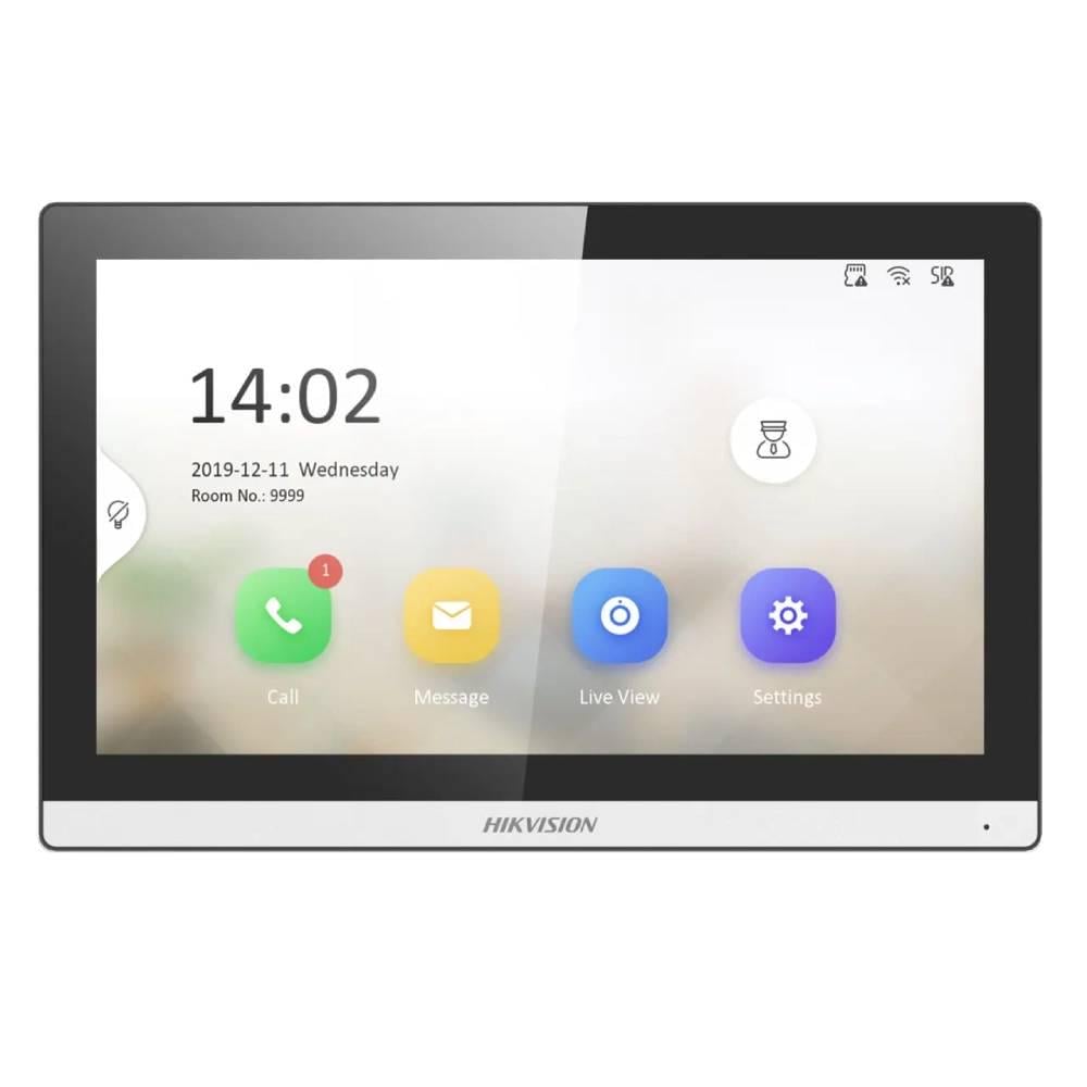 Відеодомофон Hikvision DS-KH6350-TE1 7" IP з пам'яттю (29666)