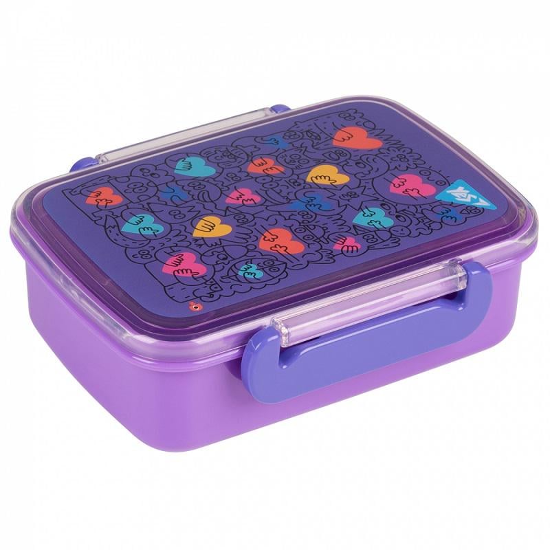 Контейнер для їжі YES з розподілювачем Stand with Ukrain 420 мл (1310162)