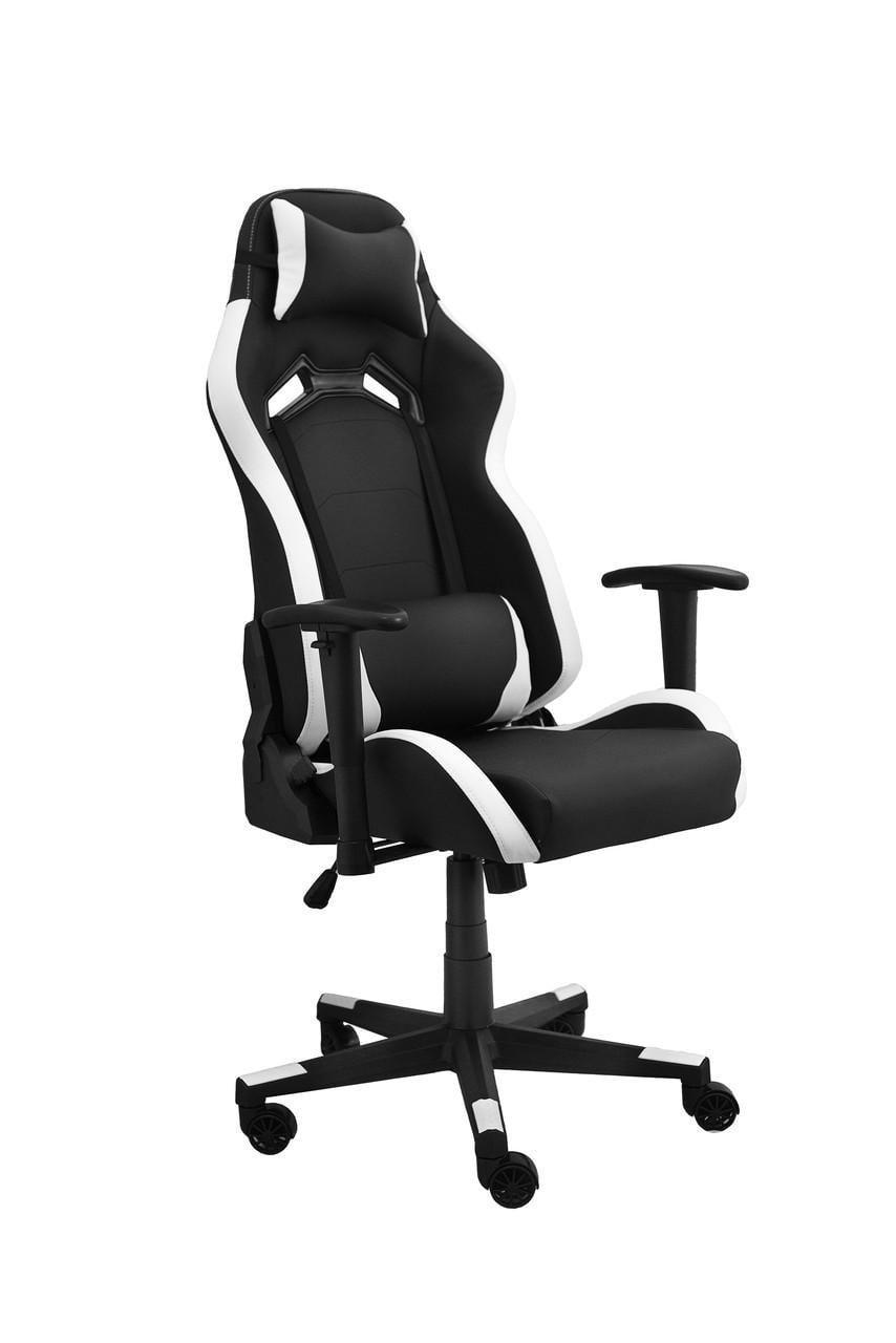 Кресло игровое для дома и офиса OT-B23 Black/White