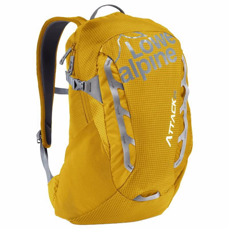 Рюкзак туристический Lowe Alpine Attack 25 л Gold/Zinc (LA FMP-42-GO-25)