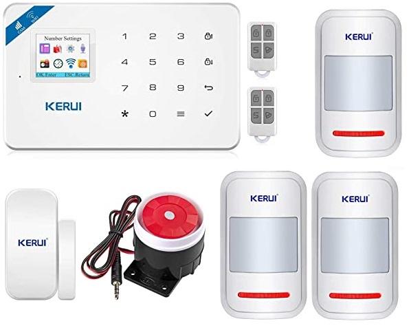 Беспроводная сигнализация Kerui W18 GSM Wi-Fi для 3-х комнатной квартиры - фото 1