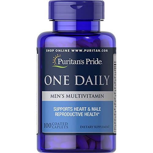 Витамины для мужчин Puritan's Pride One Daily Men's Multivitamin 100 табл. (13046)