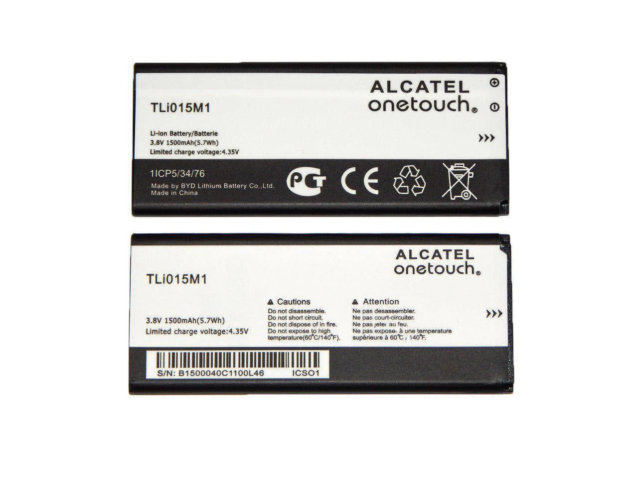 Аккумулятор для Alcatel TLi015M1 4034D OneTouch Pixi 4
