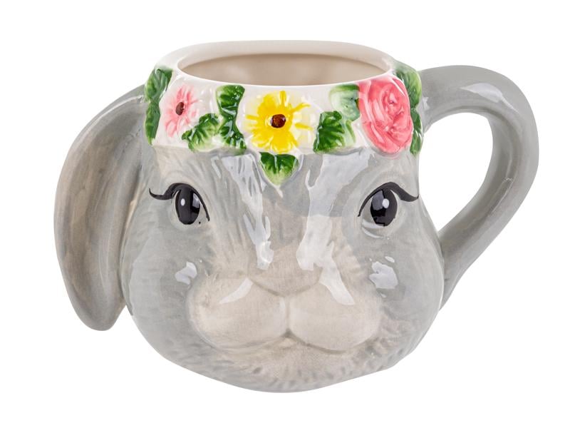 Чашка керамическая Lefard Flower bunny 16х10х10 см (940-272)