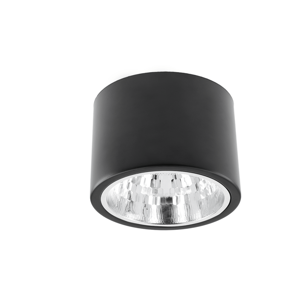 Точечный светильник потолочный GTV DRAGO E27 IP20 172x180 мм Черный (27566111)