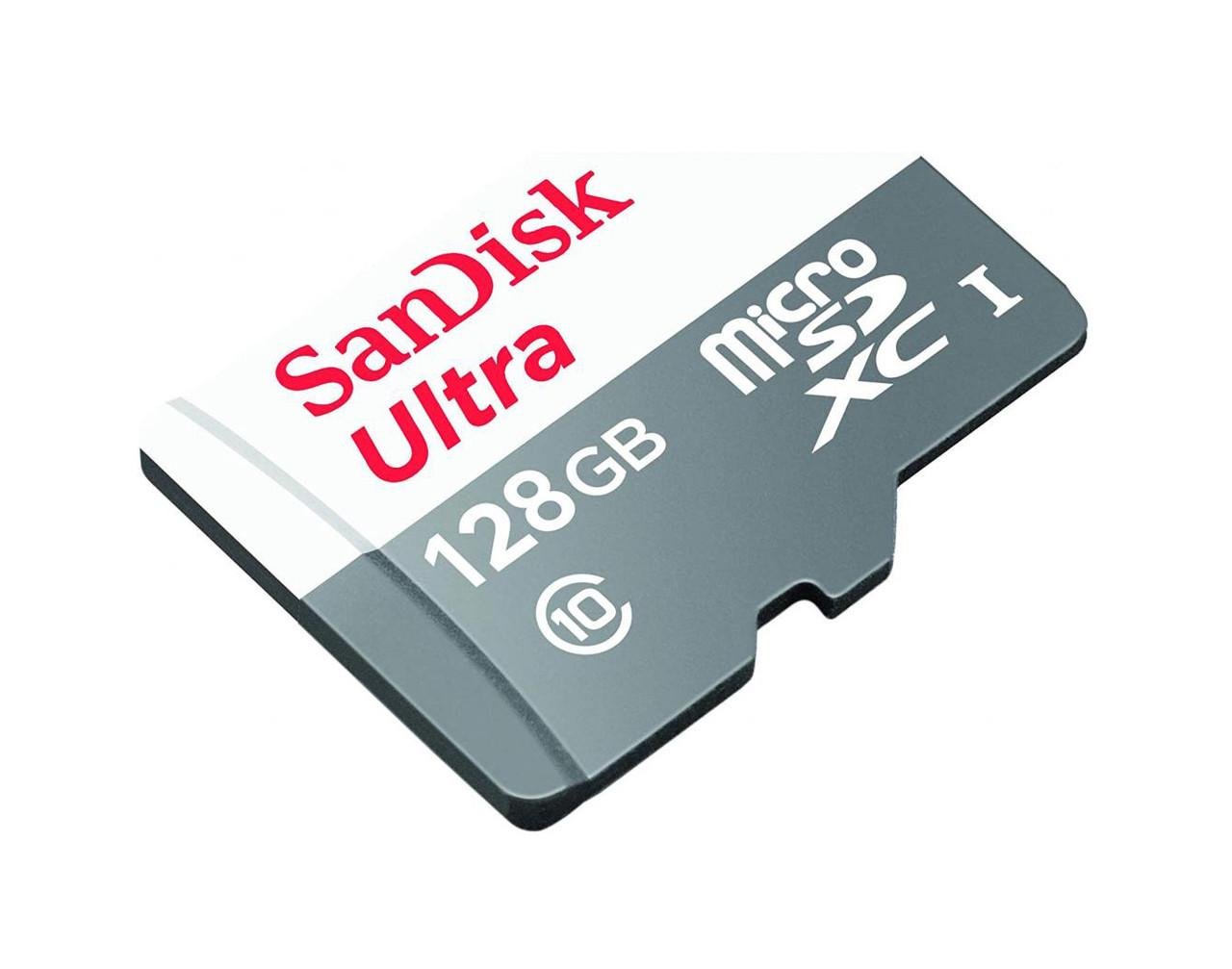 Карта пам'яті SanDisk microSDHC C10 UHS-I Ultra + SD 128GB (SDSQUNR-128G-GN3MA) - фото 2