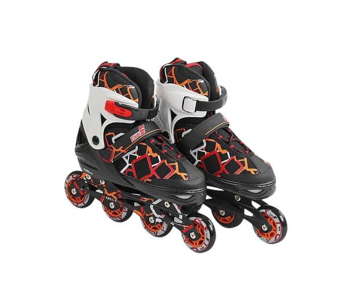 Ролики Best Roller Lколеса PU d колес 7 см 25-27 см р. 39-41 Black/Red (166589)
