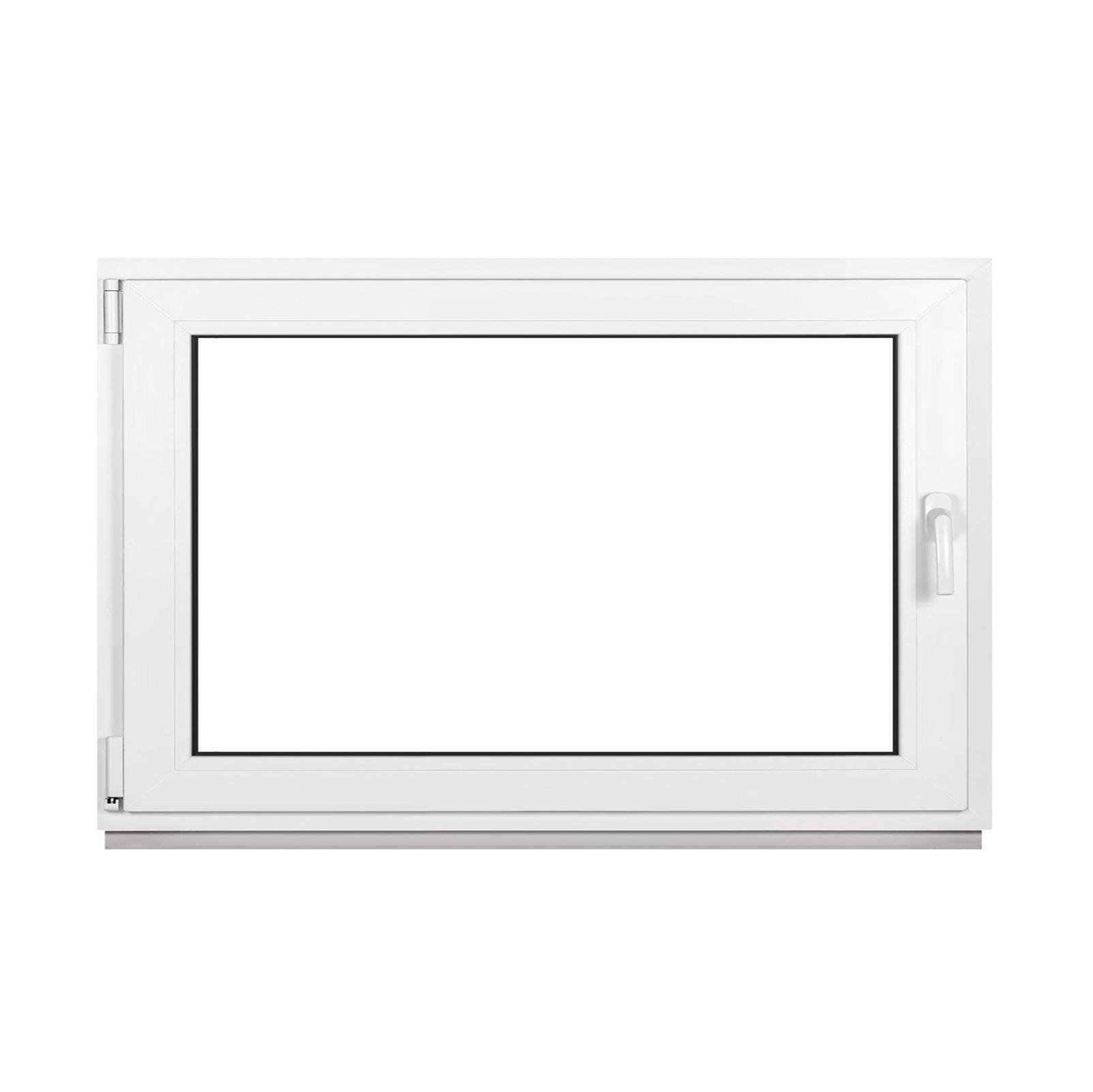 Окно металлопластиковое Framex поворотно-откидное с левым открытием 1100x750 мм Белый