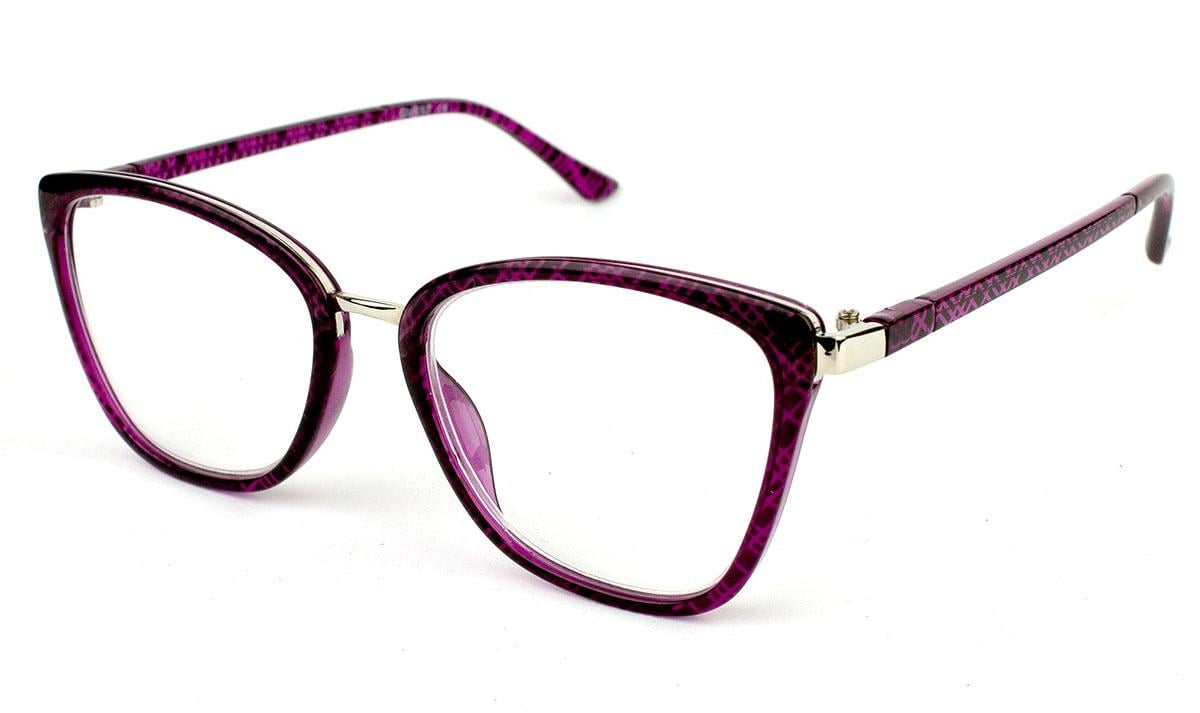 Очки для зрения женские Oftalmic диоптрия +0.75 52-18-138 линза стекло PD62-64 (058-63|G|p0.75|8)