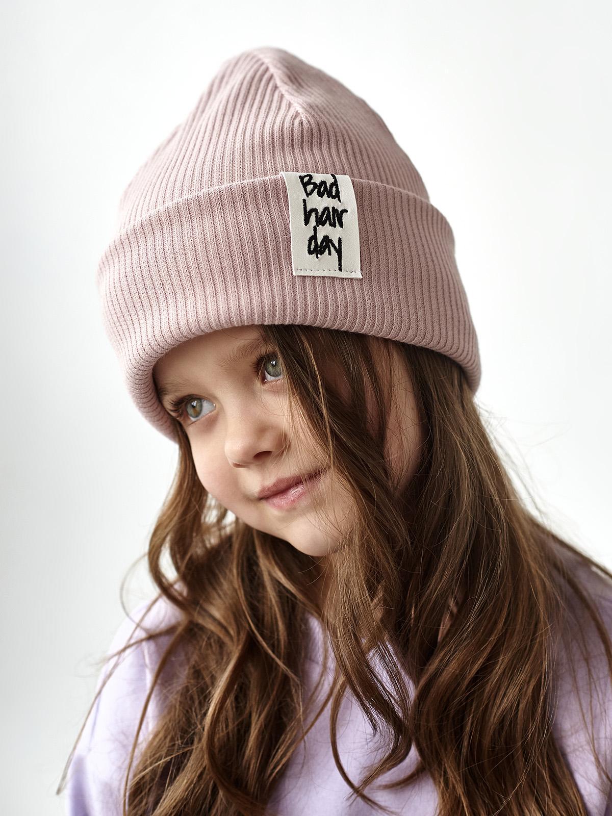 Шапка демисезонная Дембохаус Ембер р. 52 Пудровый