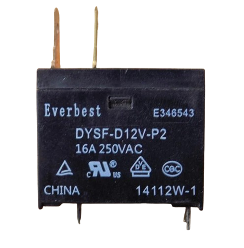 Реле DYSF-D12V-P2 16A/250V (48858)