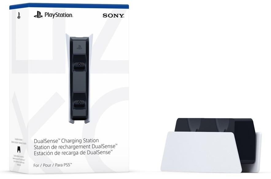 Зарядная станция для геймпадов Sony DualSense PS5 Black/White (9374107) - фото 3