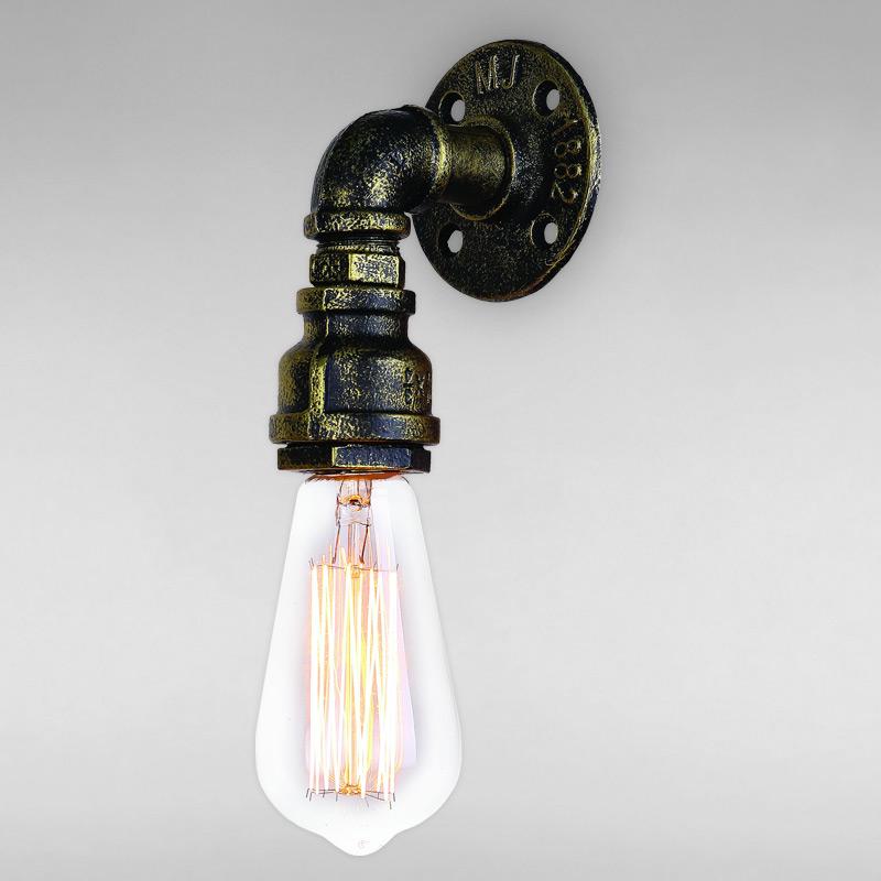 Настенный светильник декоративный Light House LS-18154-1 Черный/Бронзовый