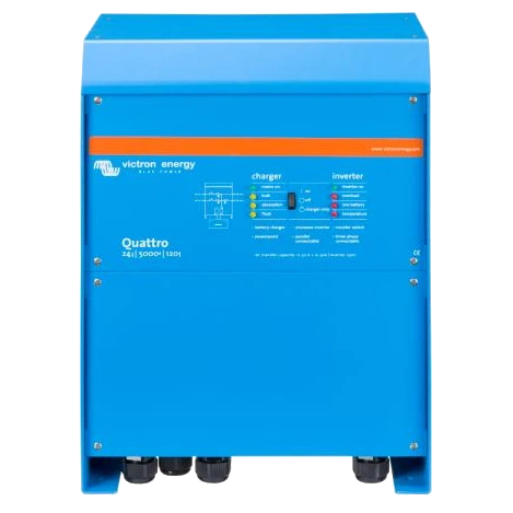 Інвертор VictronEnergy Quattro 24/5000/120-100/100 однофазний чиста синусоїда (34793263)