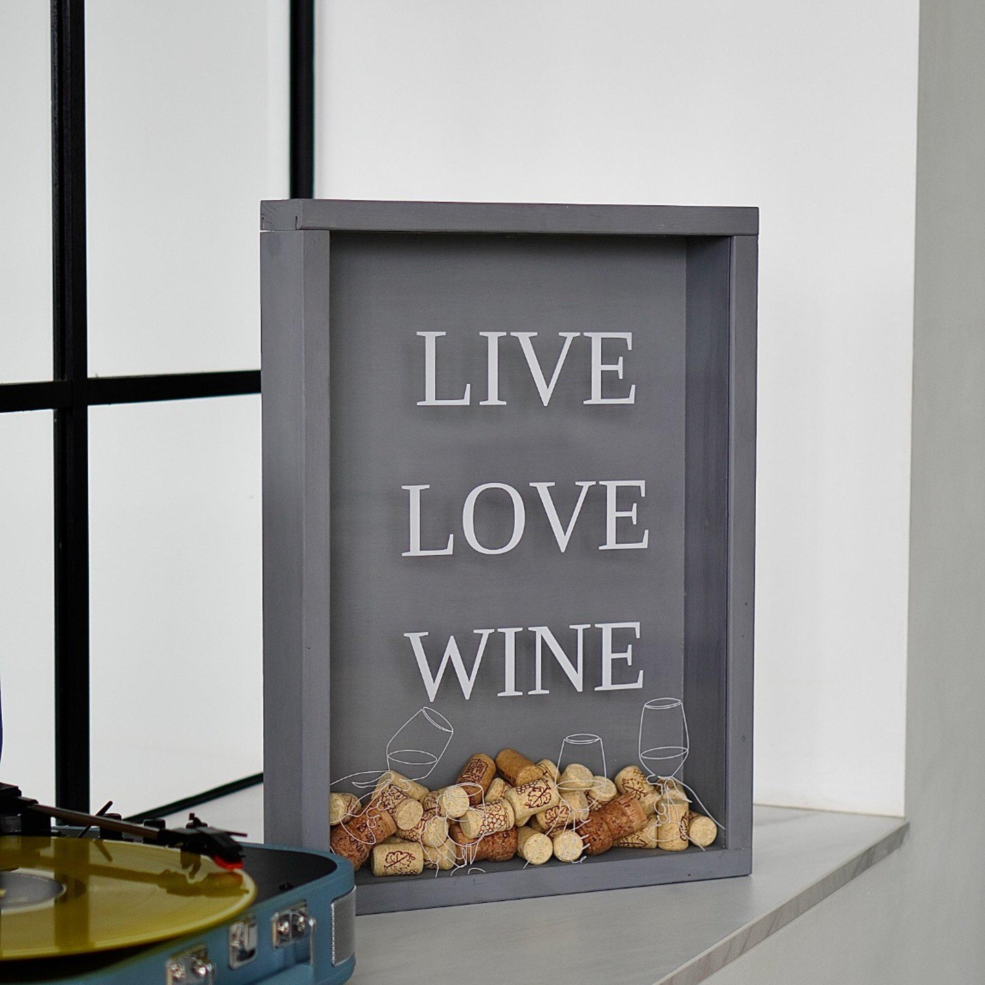 Коробка дерев’яна для винних корків із сосни M 46×33×7 см (112)