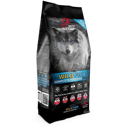 Корм для собак Alpha Spirit Semi-moist Wild Fish Bag с рыбой 9 кг (94761) Корм для собак Alpha Spirit Semi-moist Wild Fish Bag с рыбой 9 кг (94761)