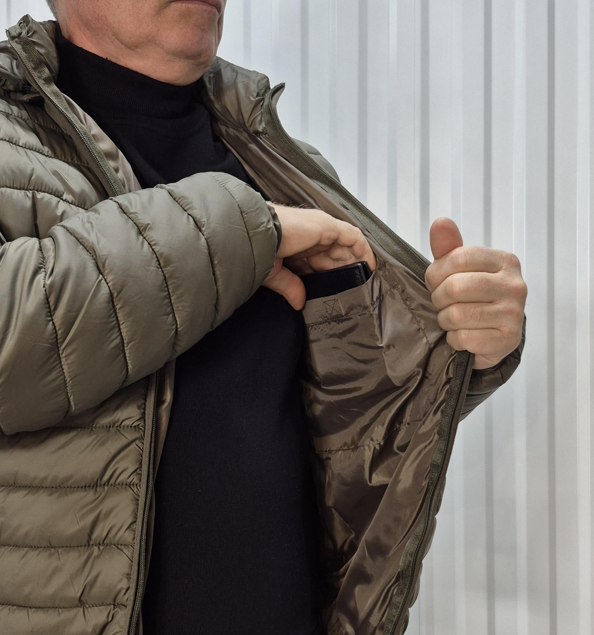 Куртка чоловіча Just Emporio S Хакі (1617) - фото 4 Куртка чоловіча Just Emporio S Хакі (1617) - фото 4