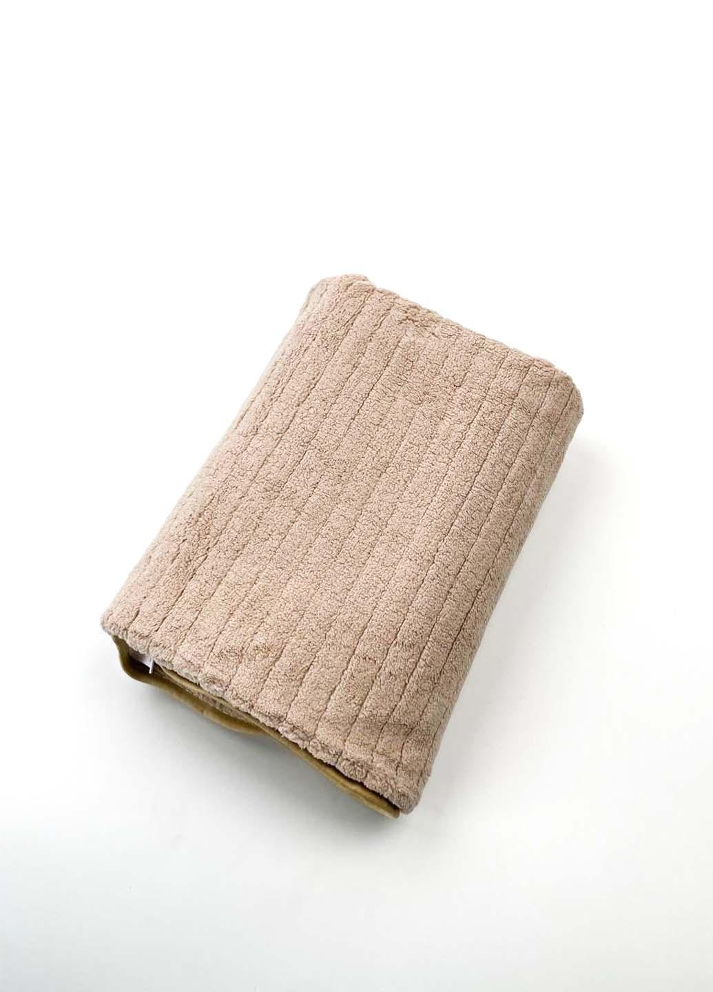 Полотенце лицевое микрофибра 100х50 см Пудровый (67м-4)