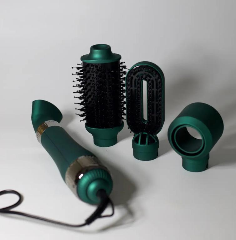 Фен-щітка для волосся VGR V-493 4в1 1000 Вт Зелений