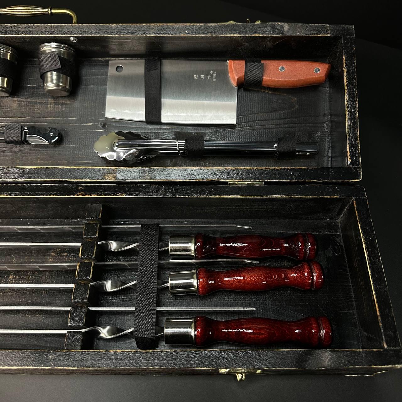 Набор шампуров в кейсе Black Box X-5 S1 - фото 3