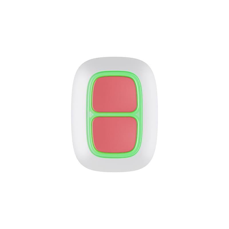 Экстренная кнопка беспроводная Ajax DubleButton Белый (29319613)