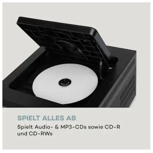 Музичний центр Auna Connect DAB+/FM cтерео-система з вбудованим інтернетом 80 Вт (10034039) - фото 5 Музичний центр Auna Connect DAB+/FM cтерео-система з вбудованим інтернетом 80 Вт (10034039) - фото 5