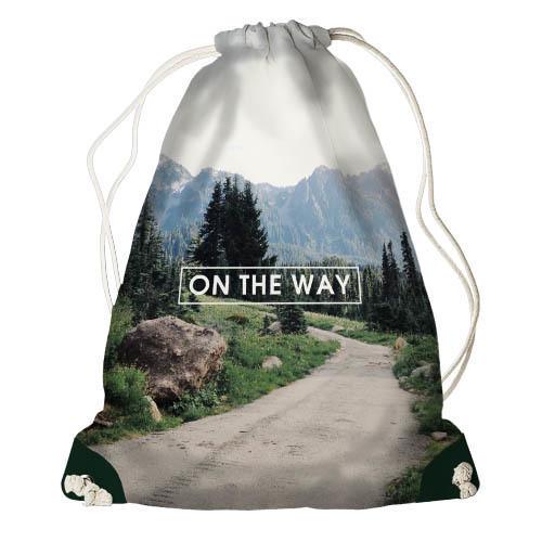Рюкзак-мешок Presentville On the way (RM ORG007 TZE)