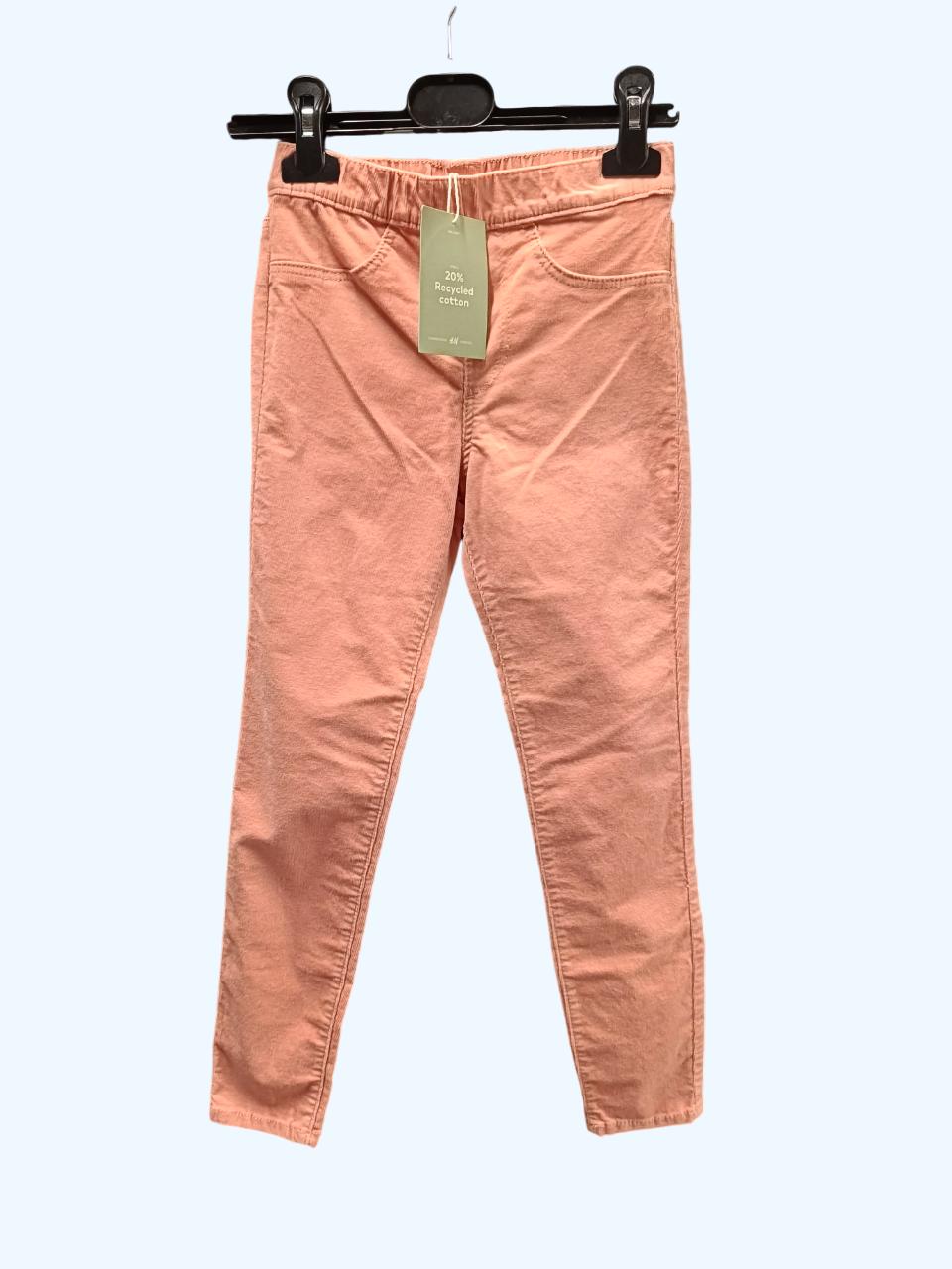 Штани дитячі для дівчинки H&M 110 см Персиковий (01801)