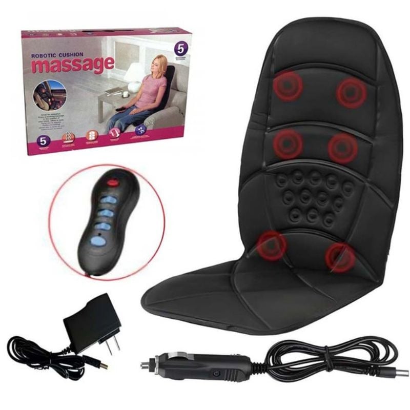 Автомасажер-накидка CUSHION HL-889 на крісло з підігрівов та пульт управління (26832377) - фото 9