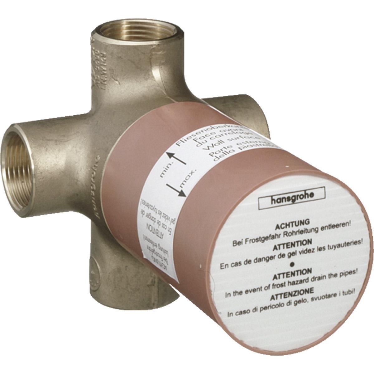 Скрытая часть вентиля Hansgrohe Quattro 15930180 (112186)