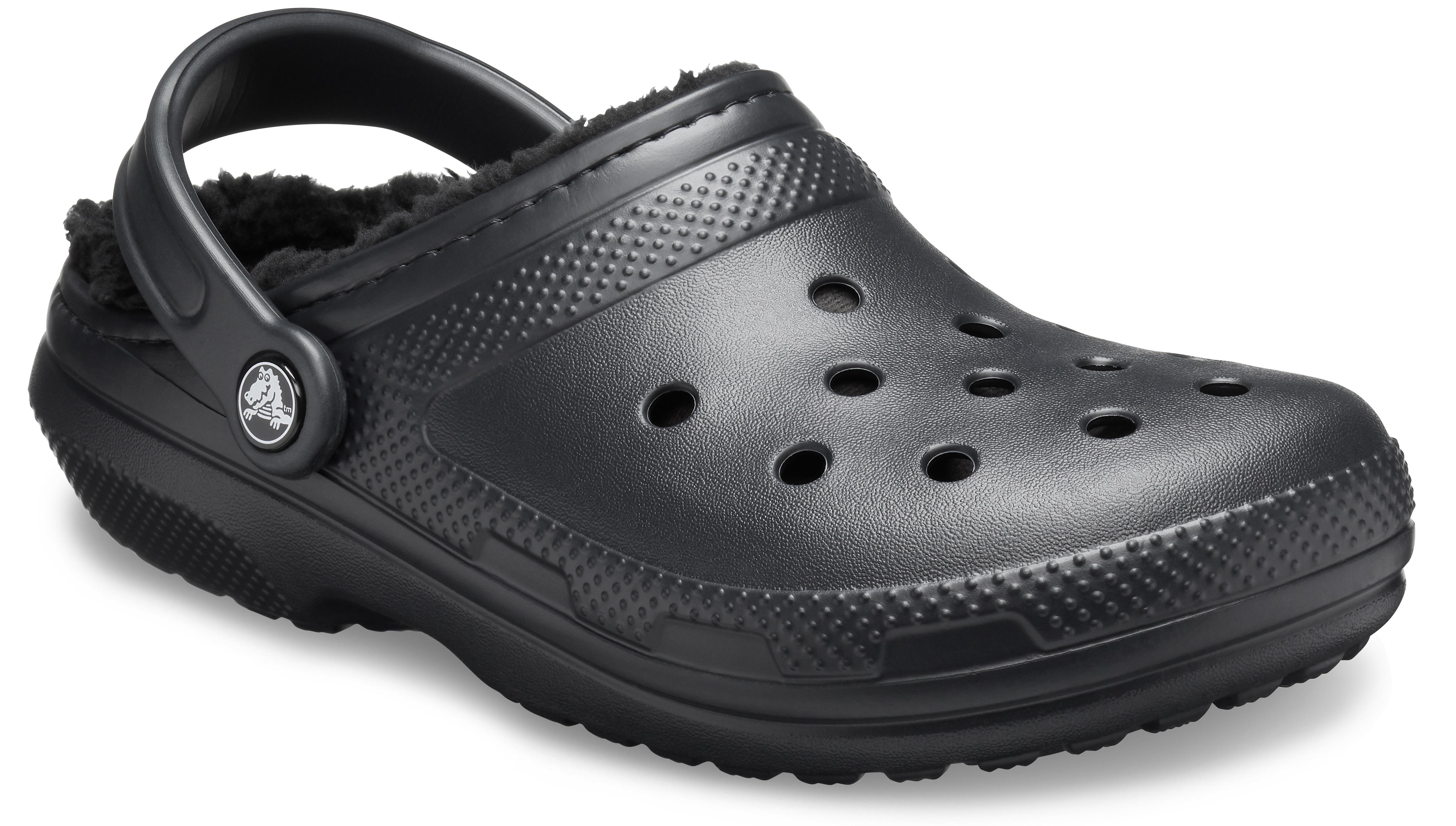 Сабо Crocs Classic Lined Clog M7 р. 39/25,5 см Black (203591) - фото 2