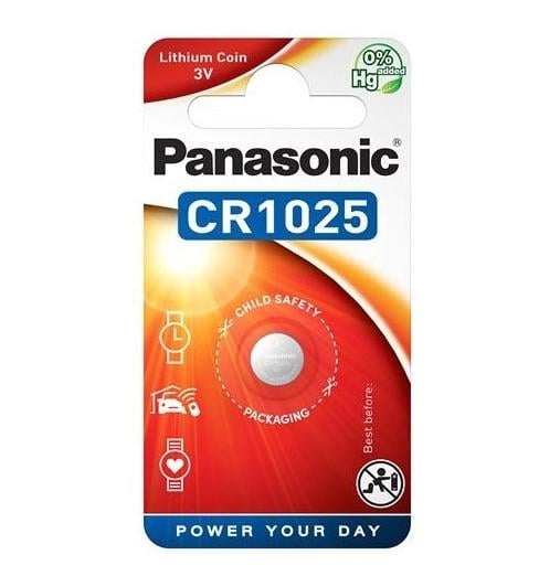 Батарейка Panasonic CR1025 Lithium CR-1025EL/1B 3В (11401524)