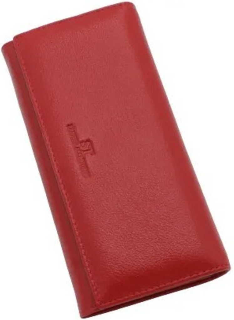 Гаманець жіночий з натуральної шкіри на магнітах ST Leather Червоний (893465) Гаманець жіночий з натуральної шкіри на магнітах ST Leather Червоний (893465)