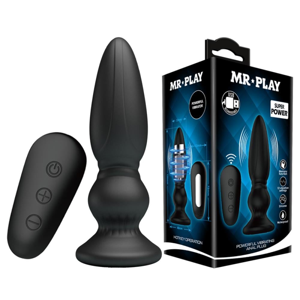 Анальная пробка Powerful Vibrating Anal Plug (1000064799)