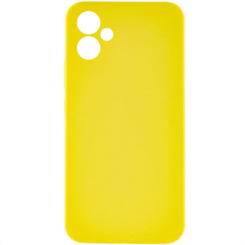 Противоударный Чехол Silicone Cover Lakshmi Full Camera (AAA) для Samsung Galaxy A05 Yellow